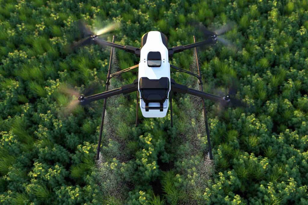 Drone-based crop monitoring