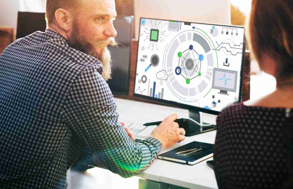 The third piece of this picture is enterprise technology services 